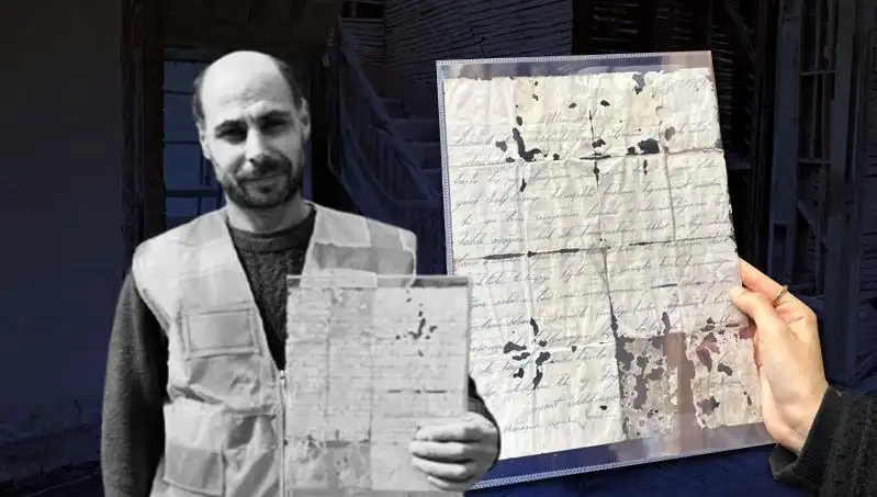 61 Yıllık Aşk Mektubu, Restorasyon Esnasında Müze Duvarında Gün Yüzüne Çıktı