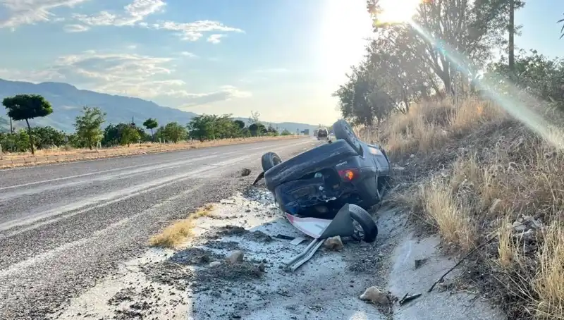 Adıyaman’da Otomobil Takla Attı: Kaza Anında Yaşananlar Ortaya Çıktı