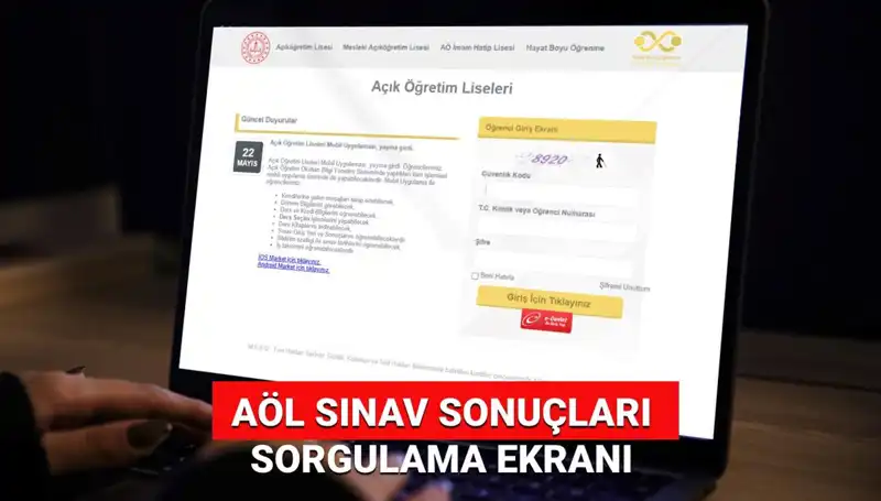 AÖL Sınav Sonuçları Sorgulama Ekranı 2025: Sonuçlar Ne Zaman Açıklanacak?
