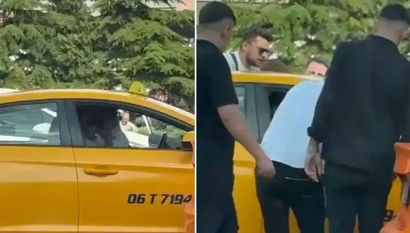 Trafikte Yaşanan Gerilim: Taksi Şoförüne Yumruklu Saldırı!