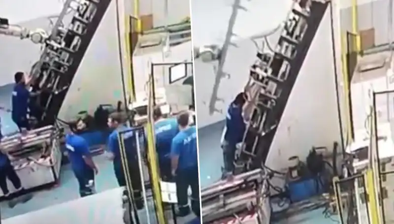 Fabrikada Dehşet Anları: Çalışana Makine Saplandı, Yaralar Ciddi