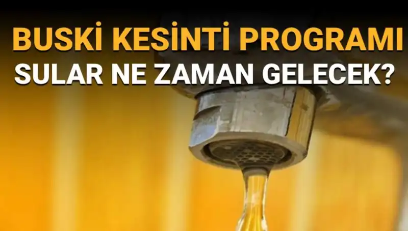 Bursa Nilüfer’de Su Kesintisi Hakkında Bilmeniz Gerekenler
