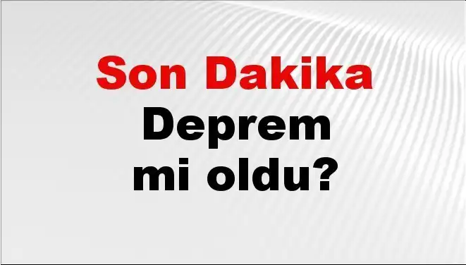 Muğla’da Sarsıcı Deprem! Neler Yaşandı, Son Durum Ne?