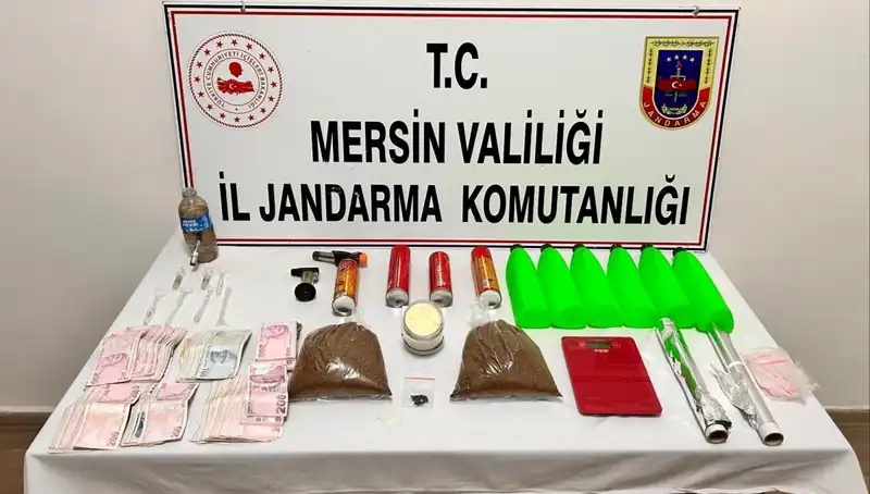 Mersin'de Uyuşturucu Ticareti Operasyonu: Üç Kişi Tutuklandı